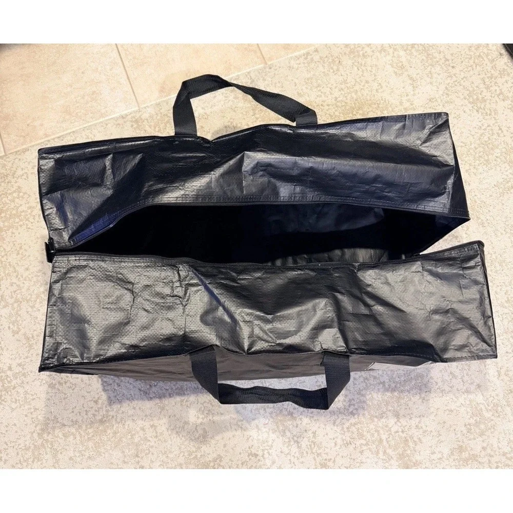Hefty Moving Bag – Extra Large Double Zipper Backpack – Bag, Black